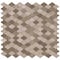 Msi Arctic Storm Arabesque 12.6 In. X 12 In. X 10 Mm Multi Finish Marble Mesh-Mounted Mosaic Tile, 10PK ZOR-MD-0472 - alternate 1
